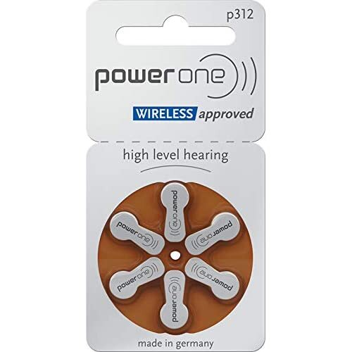 PowerOne Size 312-10 packs (60 cells)